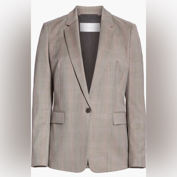 Hugo Boss "Janufal" Women's 100% Wool
One Button Blazer - Picture 3 of 10